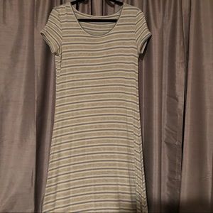 Down East Striped Maxi Dress